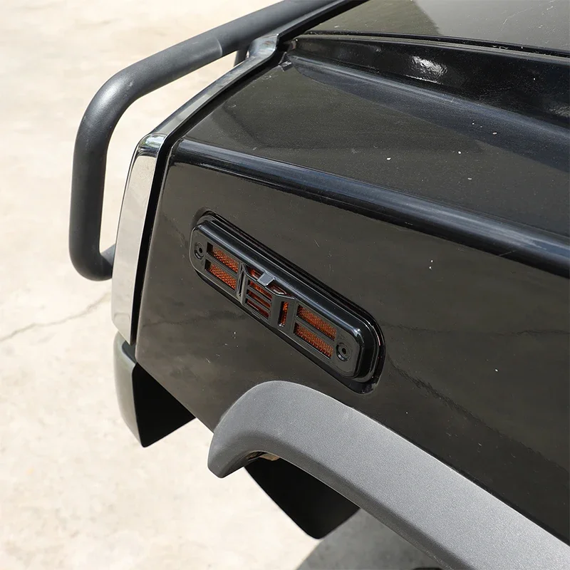 

Car Accessories For Hummer H2 2003-2009 ABS Black Car Side Turn Signal Protective Cover Decorative
