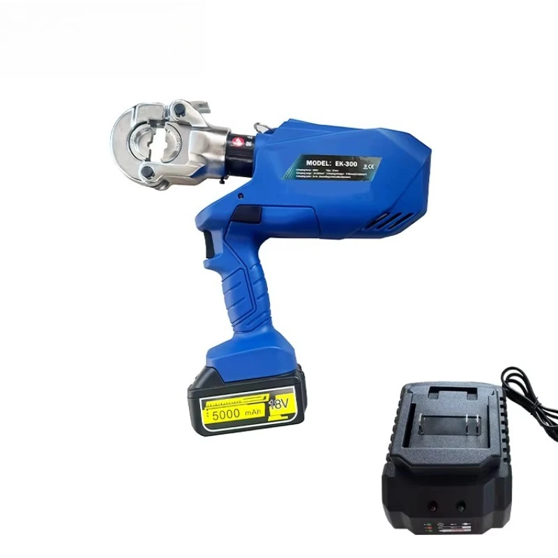 

Hot Sale Ez-300 Battery Electric Hydraulic Cable Crimping Tool for Terminals, 16-300 square Millimeters