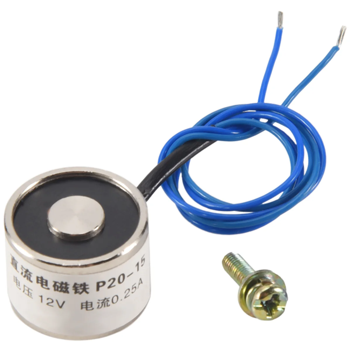 Elettromagnete con magnete di sollevamento elettrico aspirato 12VDC 2.5Kg 5.5LB 20x15mm CALDO