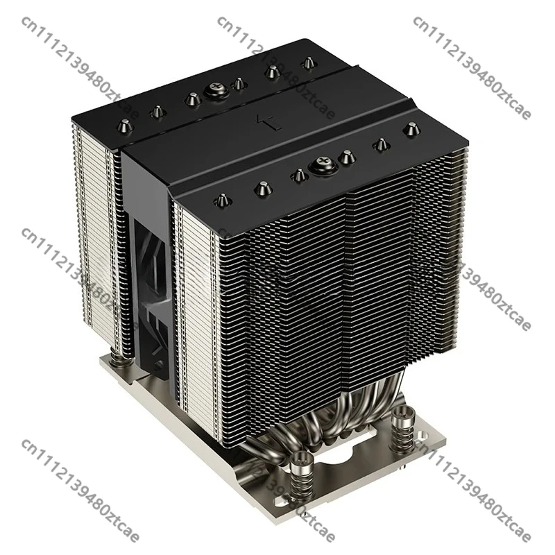 M95 PRO 6 Heat Pipe Server CPU Heatsink Fan, Multi Socket SP3 TR4 SP5 SP6 4U Server Cooling Radiator