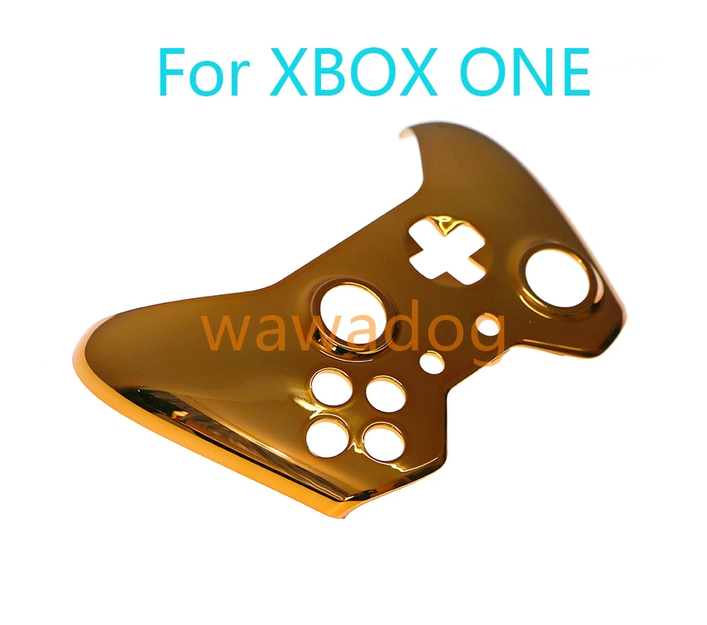 24pcs Fashion Front Gold Plated Top Handle Shell Faceplate Case Cover For XBox One Slim XBOXONE Controller Hot