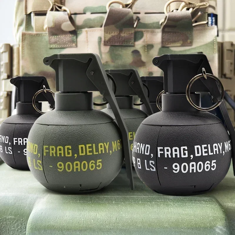 

2 шт. Имитация ручной гранаты М67, игрушка-розыгрыш, военная модель, подарок на день рождения для мальчиков