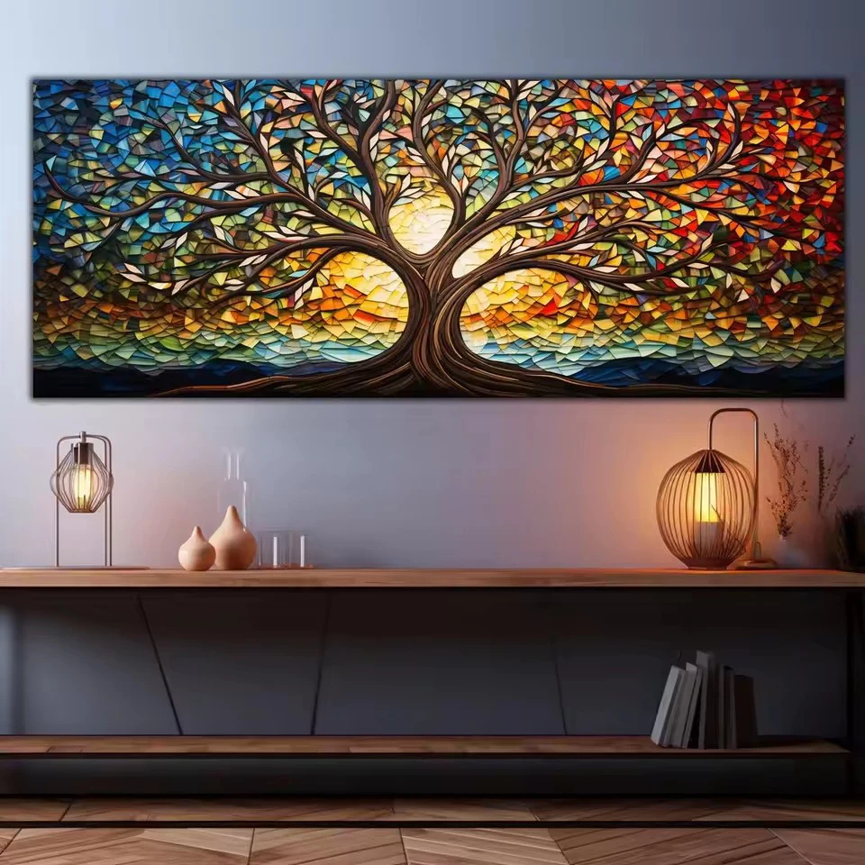 

Diy Diamond Arts Painting Tree of Life Large Size Full Square Round Drill Mosaic Embroidery Pictures Mythology Gift New Arrival