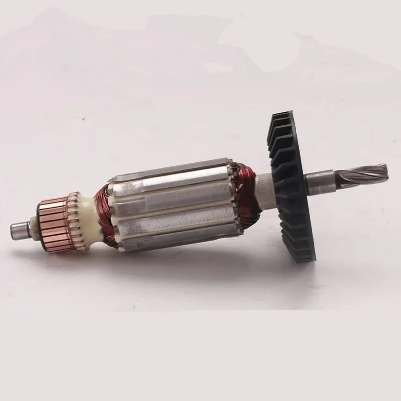 1Pcs Armature Rotor Anchor Stator 5Teeth Replacement for MAKITA Rotary Hammer HR2450 2440 2453 2451