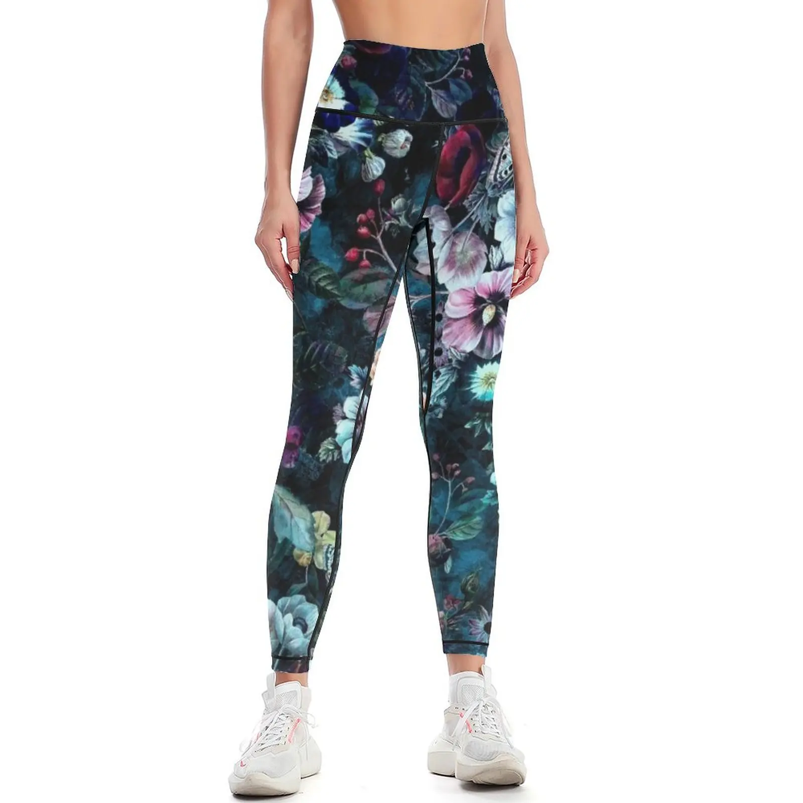 

Night Garden Leggings Fitness clothing harem pants sports woman gym sporty woman gym Womens Leggings