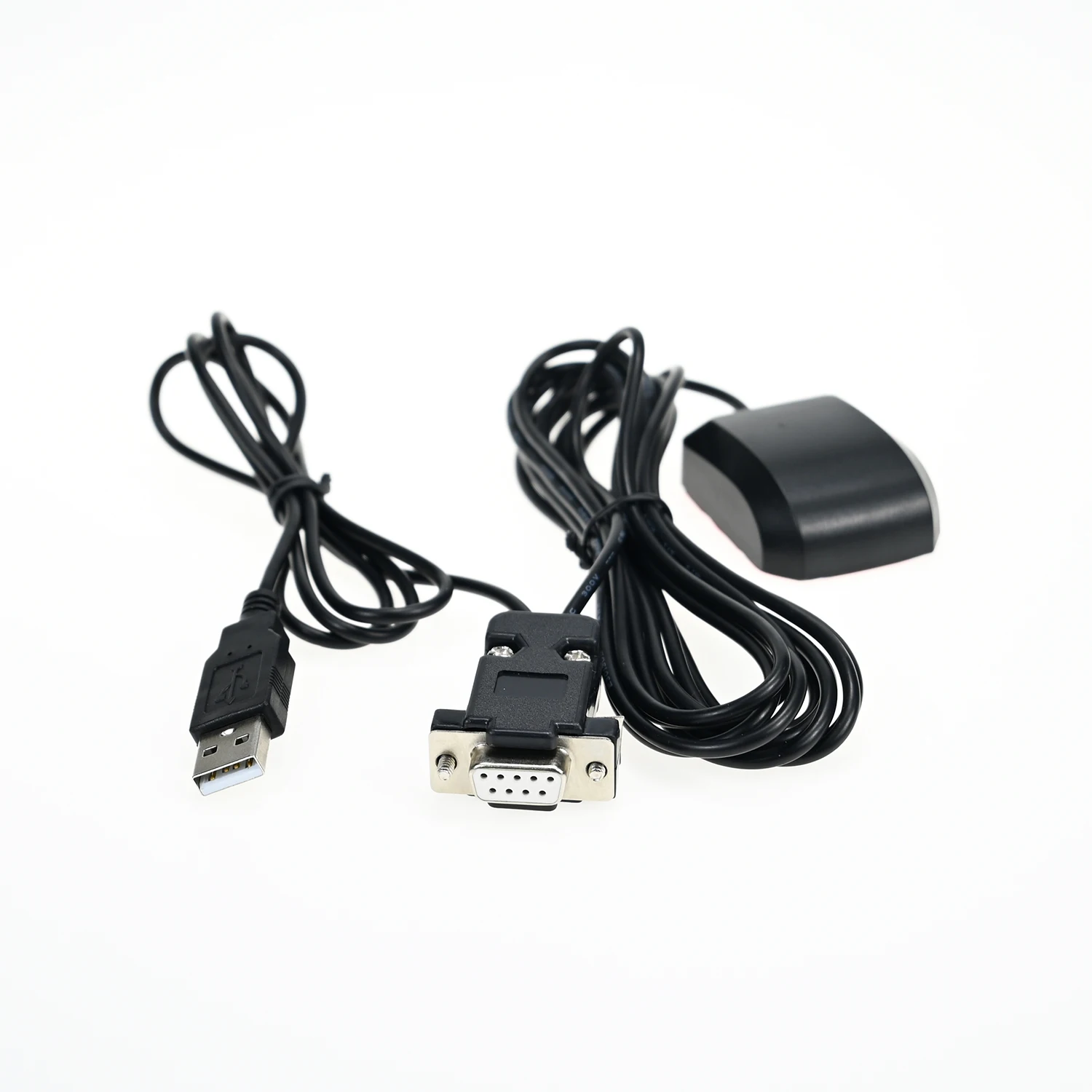 QUESCAN RS232 Receptor GPS Serie DB9 con alimentación USB NMEA0183 Antena RS-232 4800 - 921600 baudios 1-10Hz