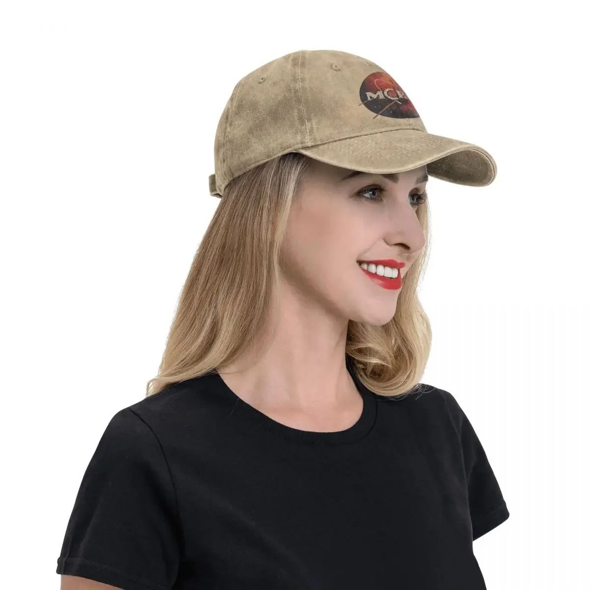 Washed Men's Baseball Cap MCRN Badge Trucker Snapback Cowboy Caps Dad Hat The Expanse Golf Hats