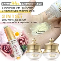 AILKE nuit femmes crème pour le visage collagène hydratant blanchissant éclaircissant anti-âge rides toute la peau dormir ensembles de soins du visage 5