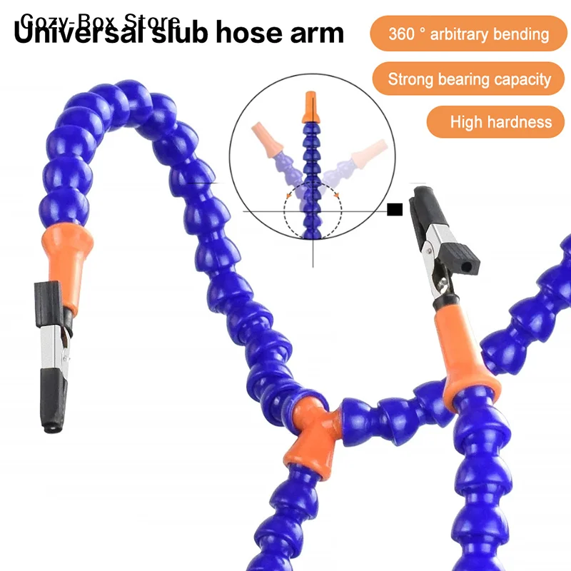 [ZY]Multi Soldering Helping Third Hand Tool Table Clip Soldering Stand Welding PCB Holder Flexible Arm Soldering Tool[ZY]