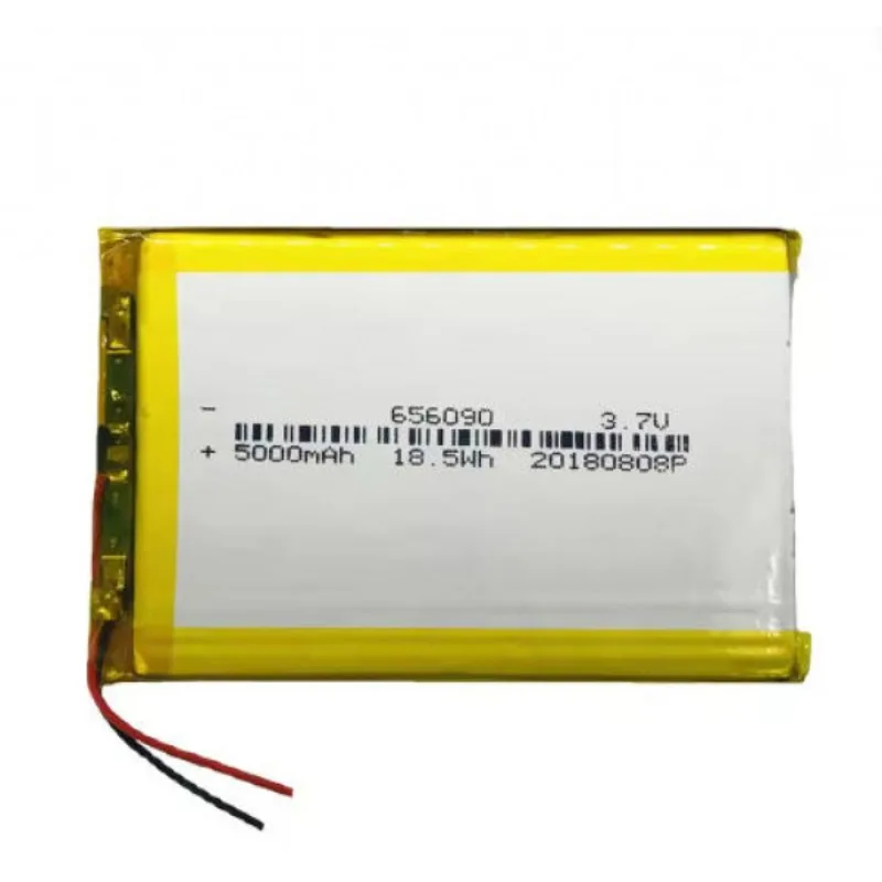 

Литий-ионный полимерный аккумулятор 3,7 В, 5000 мАч, 656090, подходит для мобильных устройств, планшетов, MID-устройств