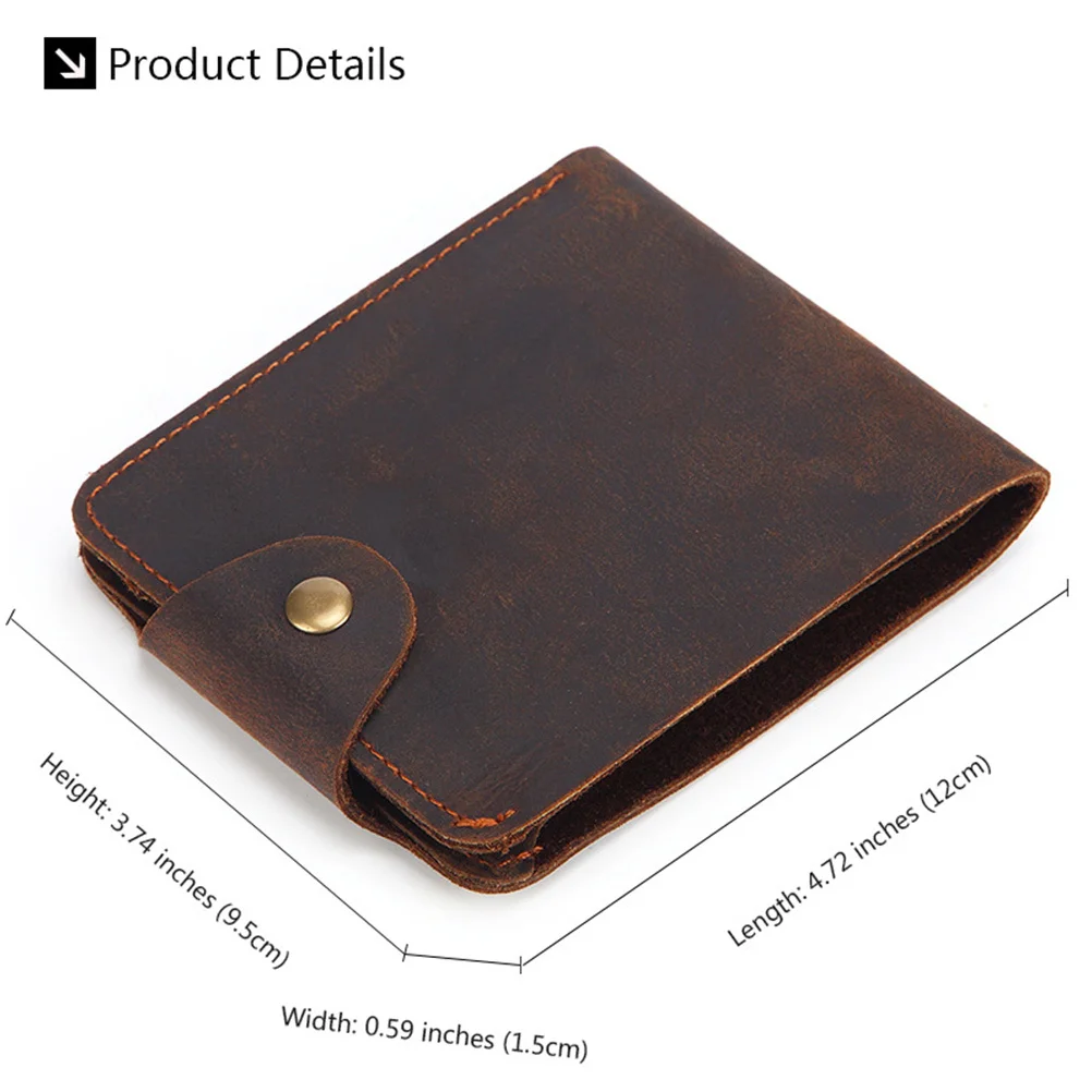 الرجال المحفظة سستة زر تصميم دائم خمر بطاقة الأعمال النقدية محفظة نسائية للعملات المعدنية متعددة الوظائف الرجال حامل بطاقات الائتمان