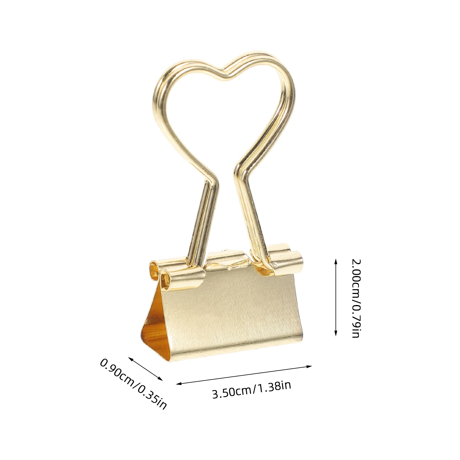 10 Pcs Binder Document Clips Paperclips Small File Office Supplies Metal Assortment