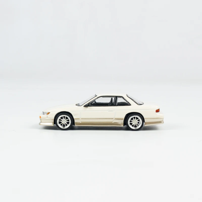 Nissan Silvia s13-鋳造合金シミュレーションモデル,子供用装飾玩具,クリスマスプレゼント,1:64