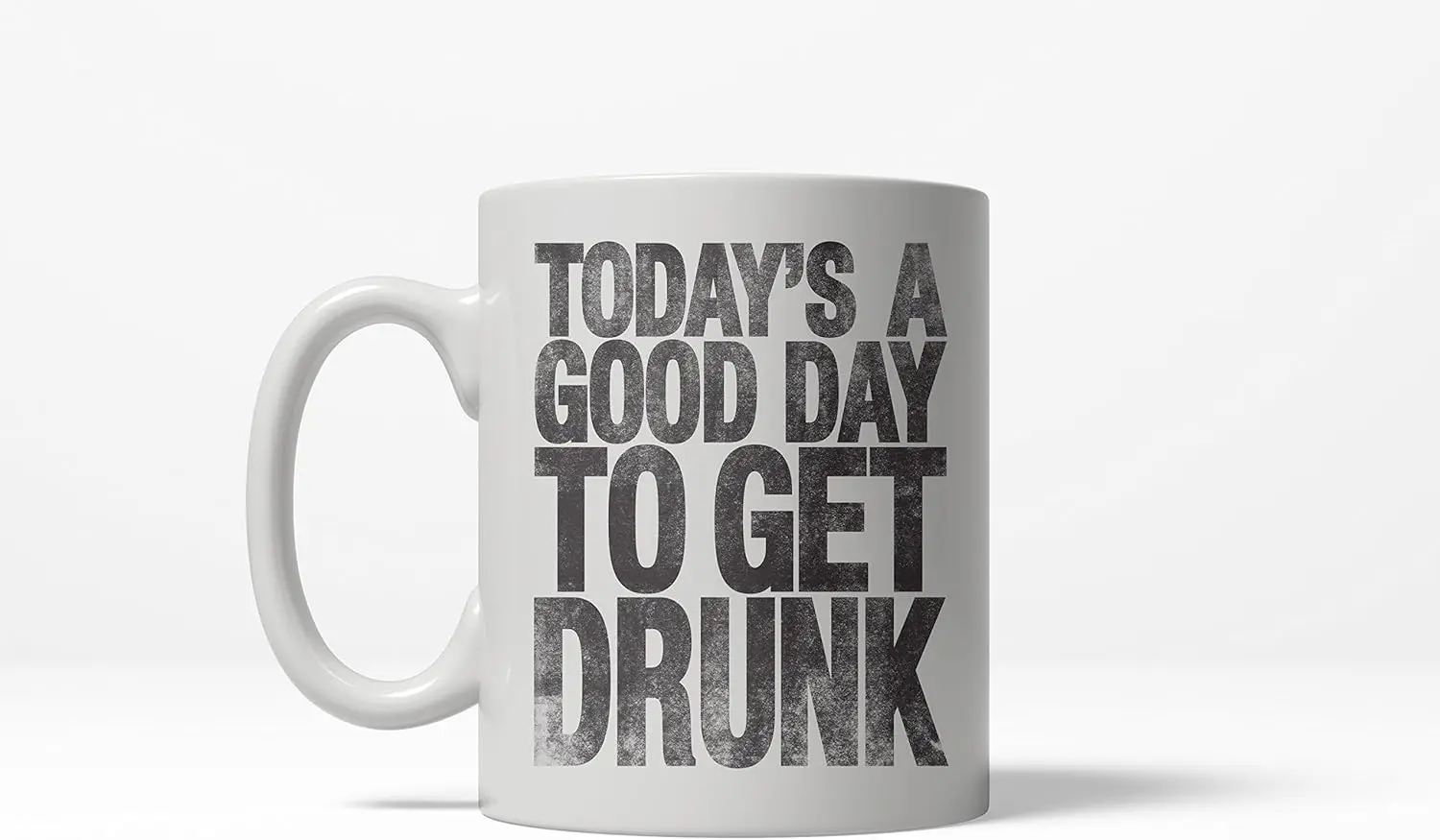 Good Day To Get Drunk Funny Drinking Beer St. Patrick's Day Ceramic Coffee Drinking Mug - 11oz