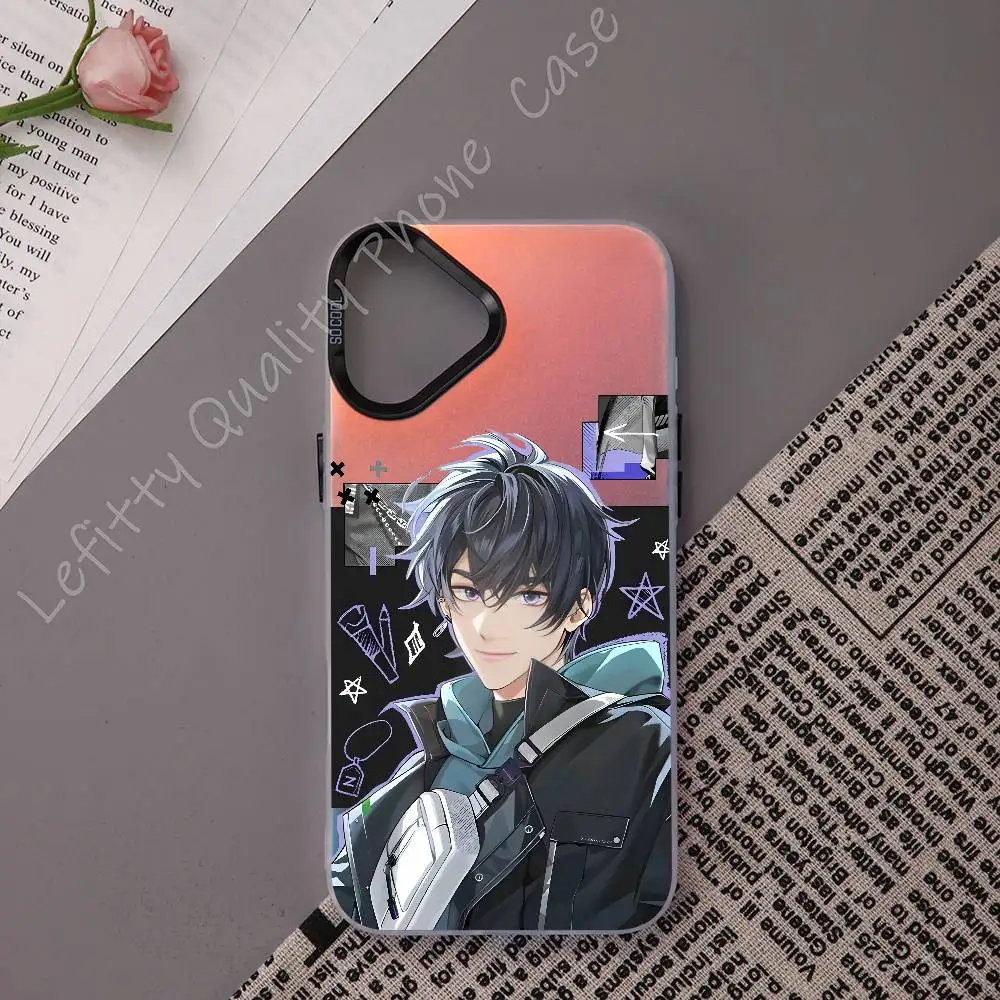 PIKPAKA T-Tears Of Themis لعبة جراب هاتف آيفون 16 15 14 13 12 11 برو ماكس ماتي أورورا متعدد الألوان الليزر التدرج Funda #5