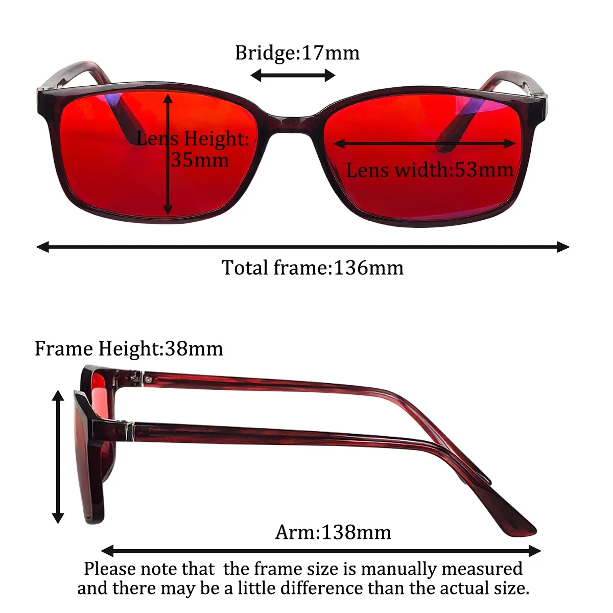 red glasses block blue light better sleep Orange lens glasses for working with computer gaming glasses blue light blocking