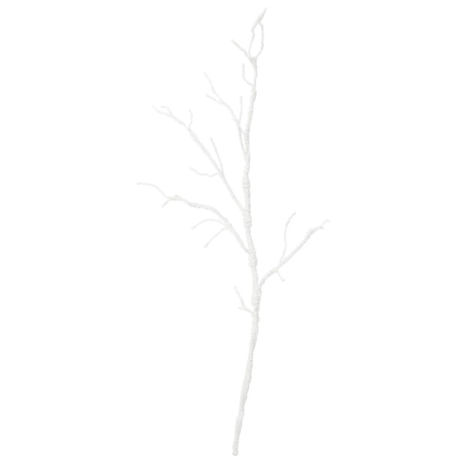 محاكاة بلاستيكية فرع شجرة مجففة جذع اصطناعي كبير لحشو المزهرية المزخرفة ديكور المنزل والمكتب الأغصان الصناعية #4