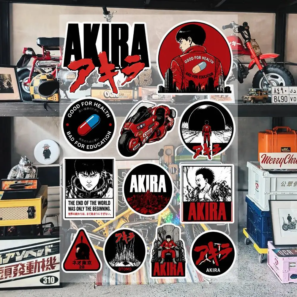 Akira Aesthetic Graffiti Waterproof PVC Stickers for Car Motorcycle Skateboard Helmet Notebook
