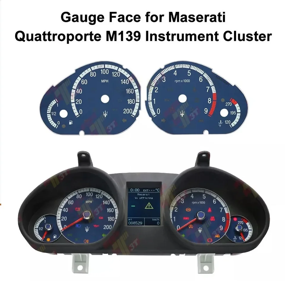 Dashboard Instrument Panel Gauge Face for Maserati Quattroporte M139 Instrument Cluster