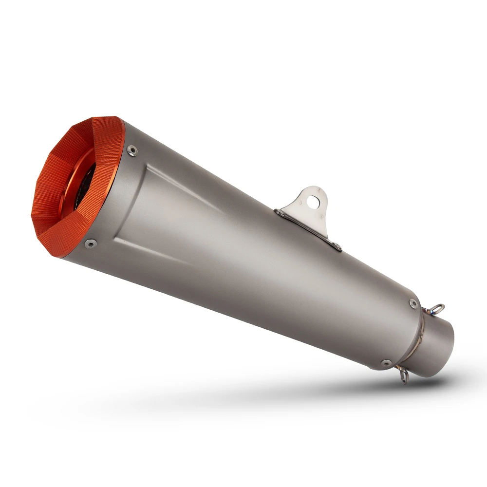 

Выхлопная труба 250SR с глушителем Slip On Round Muffler и DB-киллером для мотоциклов NC750, 250SR, R6. Спортивная гоночная выхлопная труба.