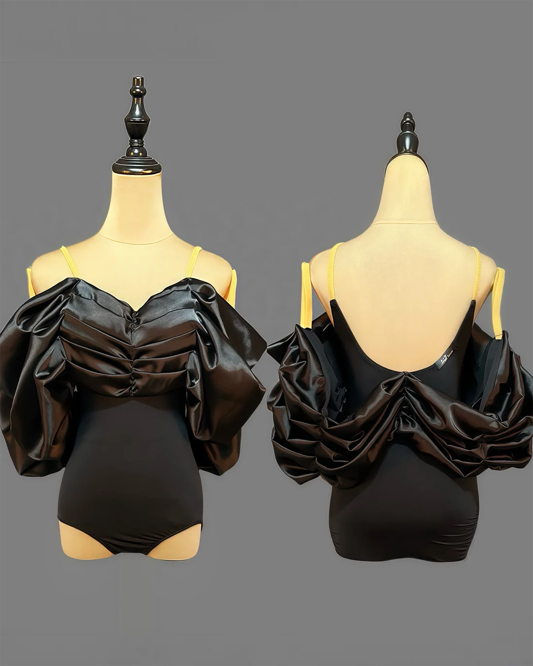 Latin Dance Adult And Children's Dress, High-End One Shoulder Jumpsuit With Camisole, Perfect For Professional Dance Attire