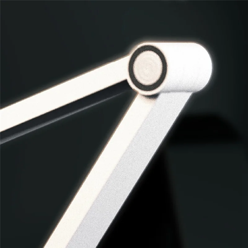 

Стильный складной рычаг подвески для микрофона 360° ° Поворотная подставка для микрофона, белая