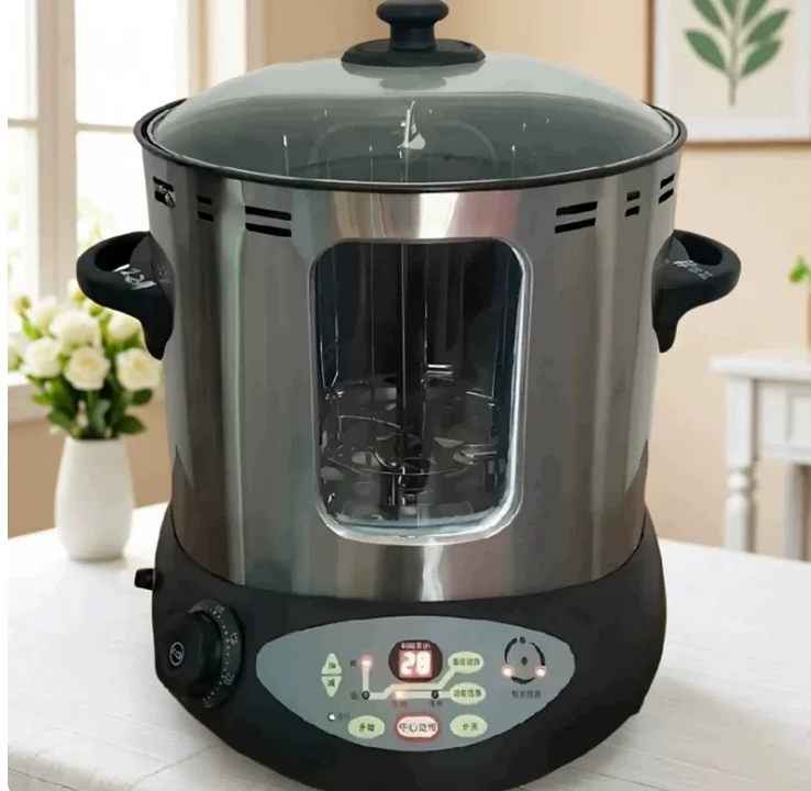 Smokeless Electric Roaster Oven Auto Rotating for Chicken Duck Kebab Home Use