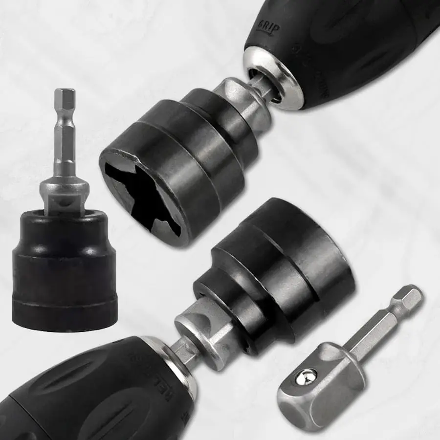 Hochleistungs-Anhänger-Wagenheber-Bohrer-Adapter aus Stahl, elektrischer Aufsatz für die Nivellierung von Booten und Wohnmobile, schnelle Installation, stabiler Notfall-Werkzeugsatz – Detail 7