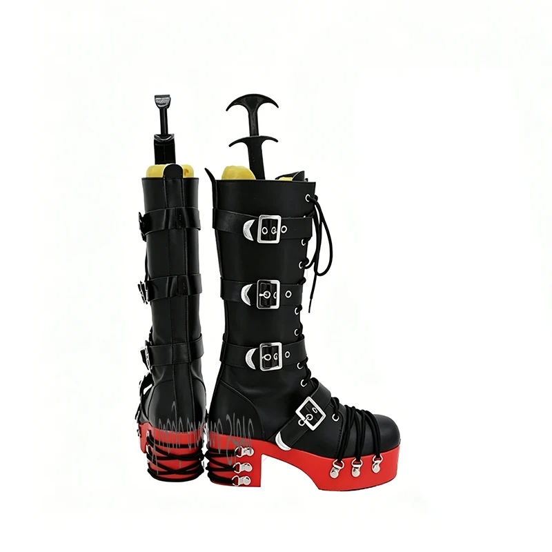 

Customized-Marie Rose Anime Cosplay Boots Custom Made Halloween Carnival Party Props