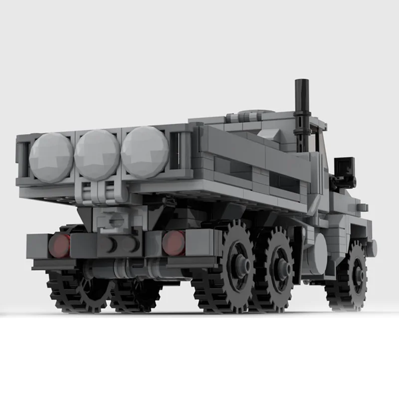 7 طن نموذج شاحنة عسكرية MOC قوالب بناء معدات الحرب وحدات التكنولوجيا الهدايا عطلة تجميع ألعاب أطفال البدلة #3