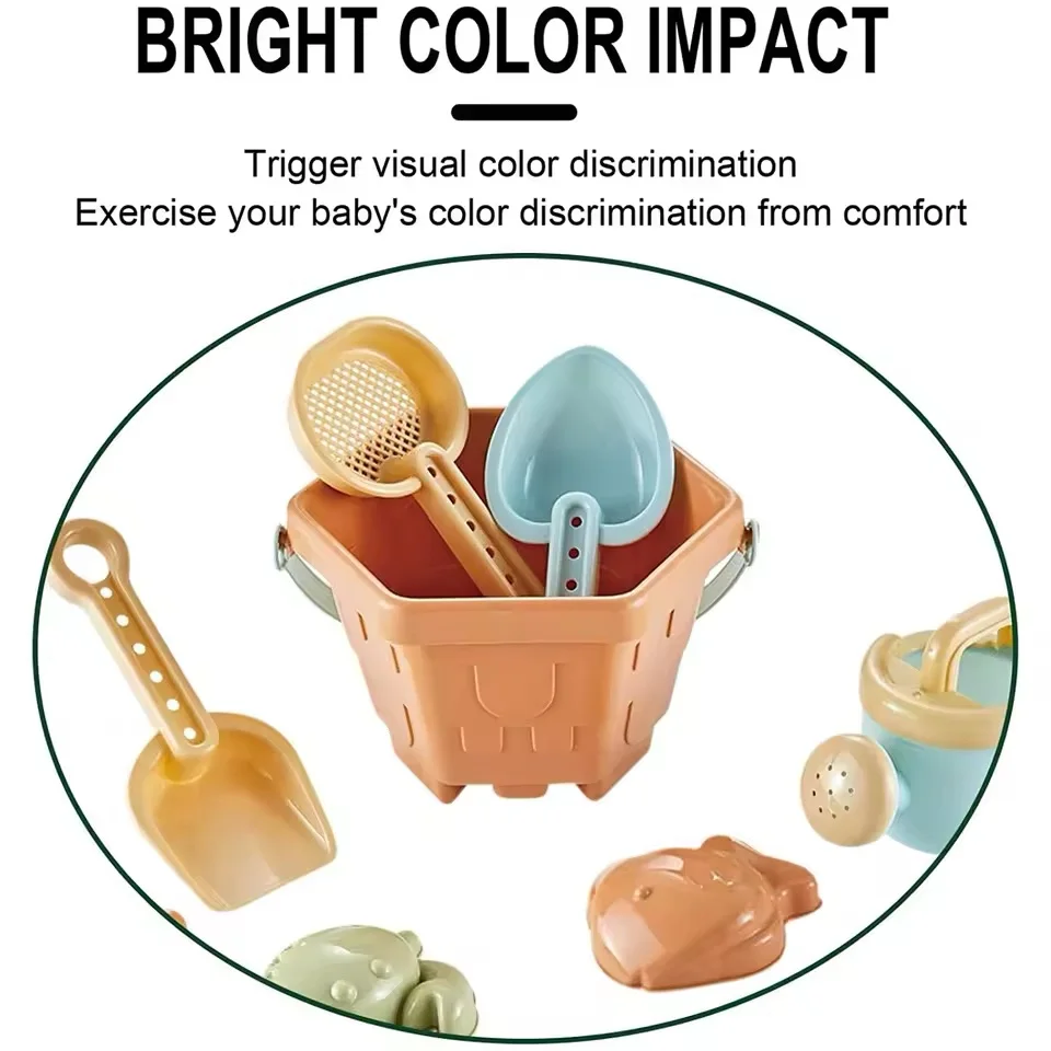 Ensemble de jouets de plage pour bébé, avec pelles en plastique, seaux, Kit de jeu de sable pour enfants, pour jouer aquatique en plein air et bain, outil de creusement Durable, nouvelle collection