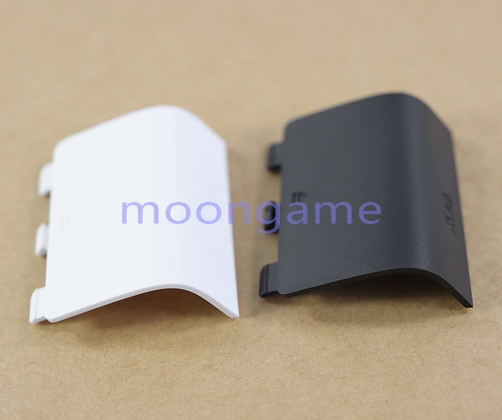 2 قطعة لسلسلة Xbox X/S وحدة تحكم لاسلكية البلاستيك البطارية قذيفة غطاء الغطاء الخلفي استبدال غطاء باب الإسكان #3