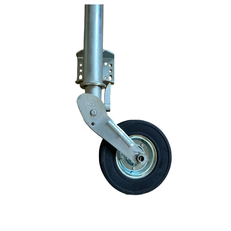Lead wheel trailer jack, European-style heavy-duty towing RV accessories, rider wheel jack