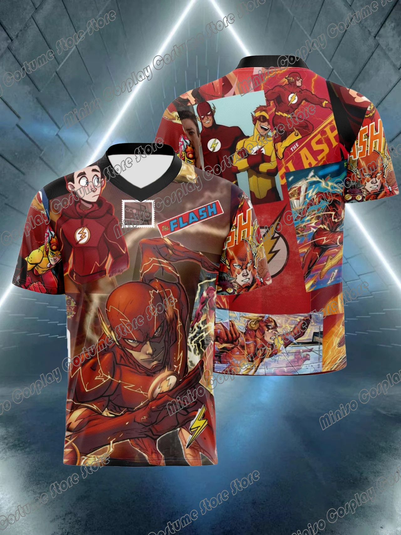Maglia da calcio Super Hero Modello di stampa 3D Primavera e autunno Maglietta intima per uomini e donne per bambini e adulti