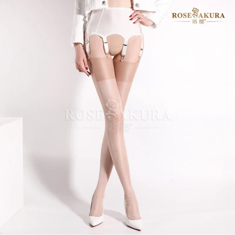 

Cherry Blossom0911Silk Stockings Cherry Non-Elastic Pure Nylon Stockings Leg-Shaping Ultra-Thin Flash Silky Yifei Clothing