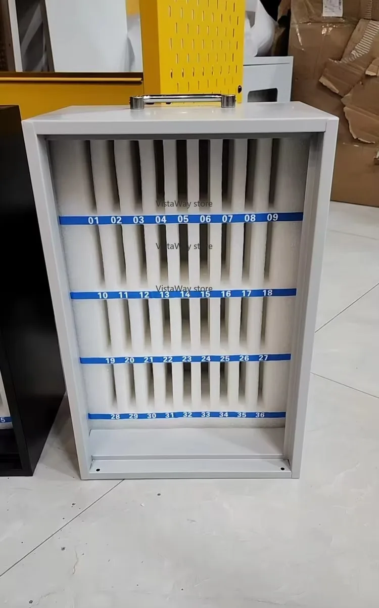 ตู้เก็บโทรศัพท์มือถือ 36 ช่อง กล่องอลูมิเนียมพร้อมโฟม EPE ความจุ 24 ช่อง ตู้เก็บโทรศัพท์สำหรับโรงเรียน