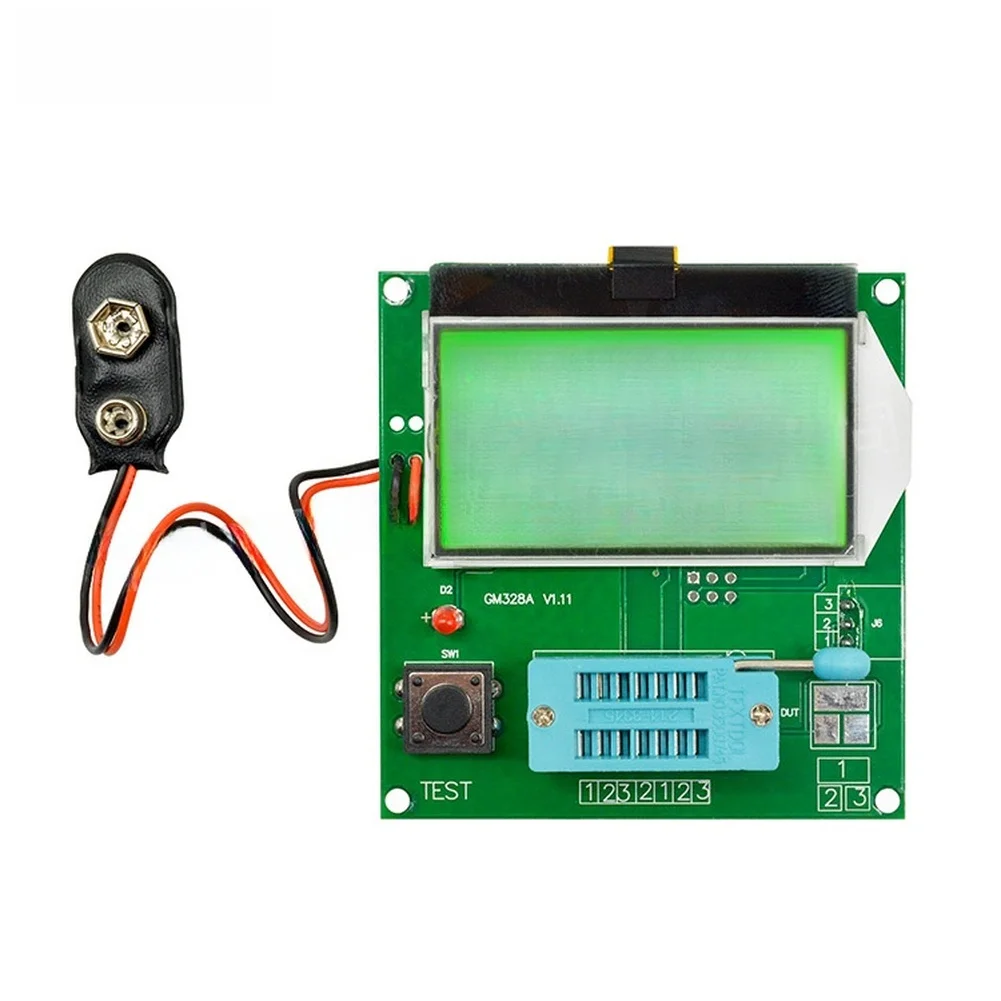 GM328A Transistor Tester Graphic Version for SMD Testing with Square Wave Output 1Hz to 2MHz NPN MOSFET Diode Capacitance
