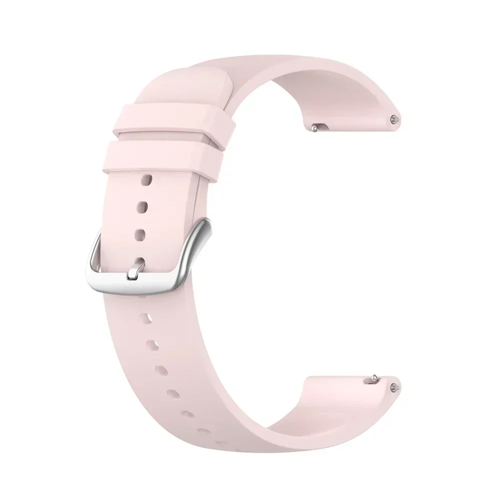 BexidoIera Bracelet de montre de 20 mm compatible avec Amazfit GTS 3/4/4 mini, Bip 3/3 Pro – Bracelet de rechange en silicone à dégagement rapide, 20mm (Width), 6.7-8.8 (Length), Silicone