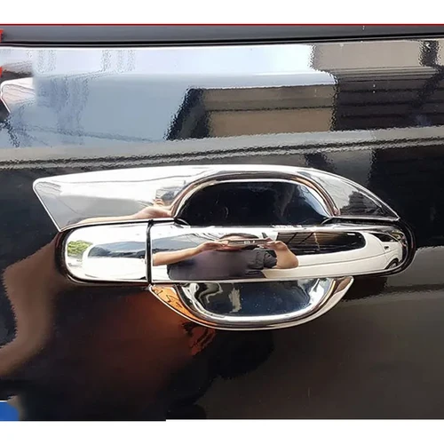 Imagen 2 del producto Cubiertas de manijas de puerta cromadas ABS para FORD RANGER Wildtrak T6 T7 T8 2012 2013 2014 2015 2016 2017 2018 2019 2020 2021