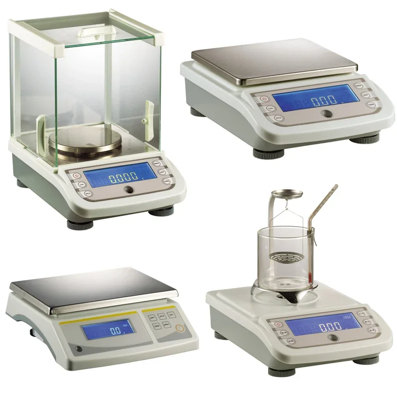 Precision Electric Digital Weighing Scale 0.01g to 6000g Range Top Load Laboratory Balance 0.1g Accuracy Display Type