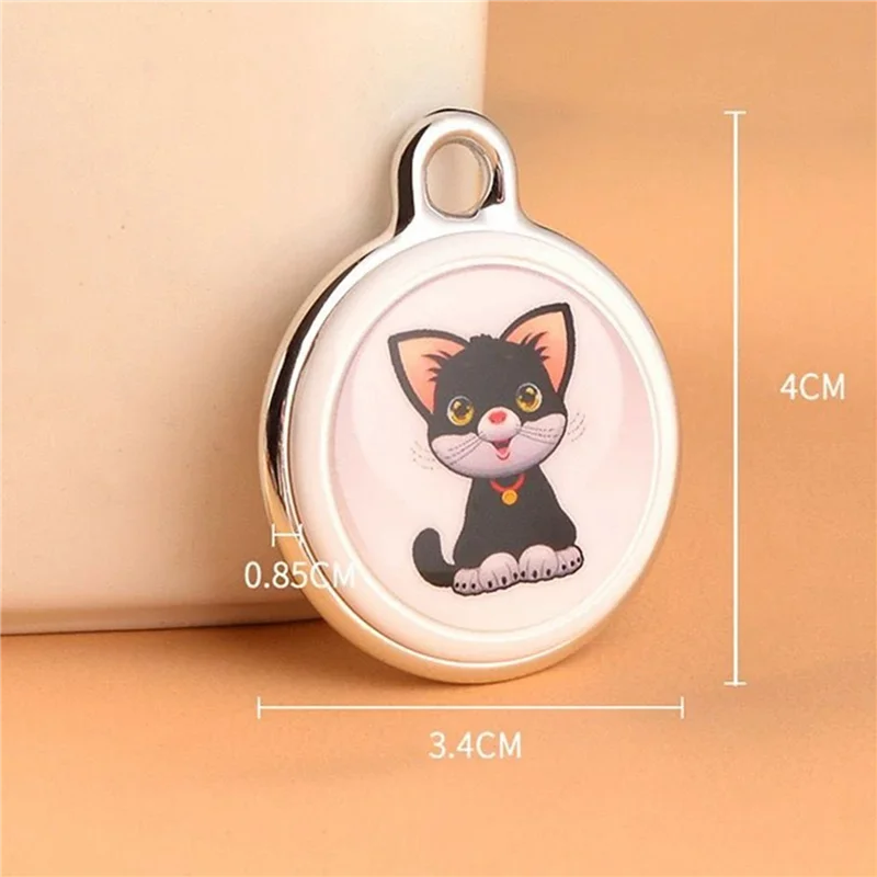 ZIZI 3X Pet Anti Lost GPS Tracker Bluetooth Smart Wearable Waterproof Locator في الوقت الحقيقي تتبع طوق العثور على جهاز، قطة