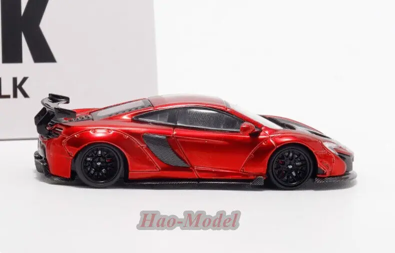 Star Modello 1/64 Per McLaren 650S LBWK Modello di Auto Pressofuso In Lega di Simulazione Per Bambini Giocattoli Ragazzi Regali Di Compleanno Hobby Display Collection