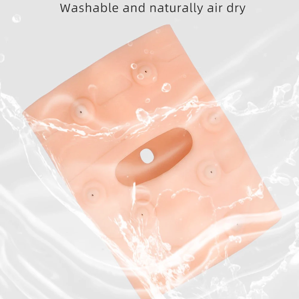 1 Stück Magnetische Kniebandage, Silikon-Kompressionsmanschette, Wasserdichter Kniescheiben-Schutz für Sport und Meniskus – Detail 9