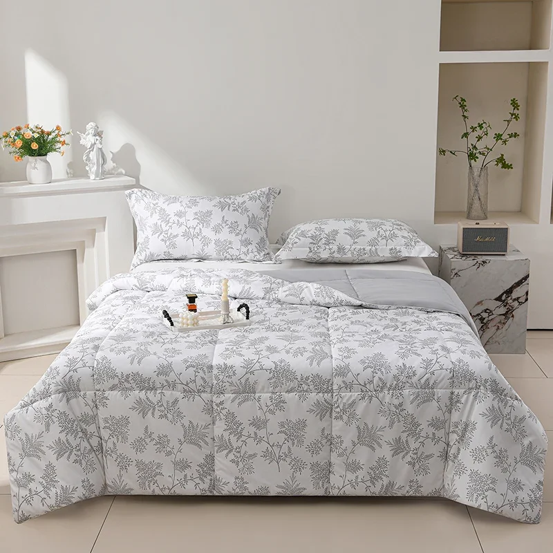 Cool Refreshing Summer Blanket Thin Skin-friendly Breathable Comforter Soft Cloud-feeling Duvet Lightweight Bare-sleeping Quilt