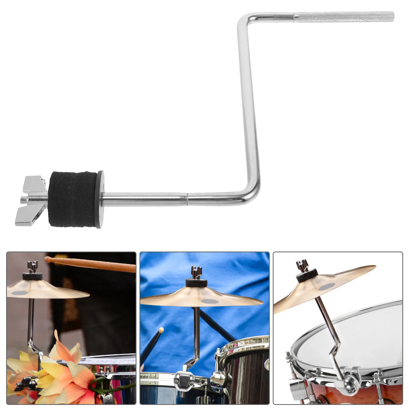 

Cymbal Stand Drum Replacement Parts Holder Attachment Boom Arm Clamp Supplies Bracket Splash