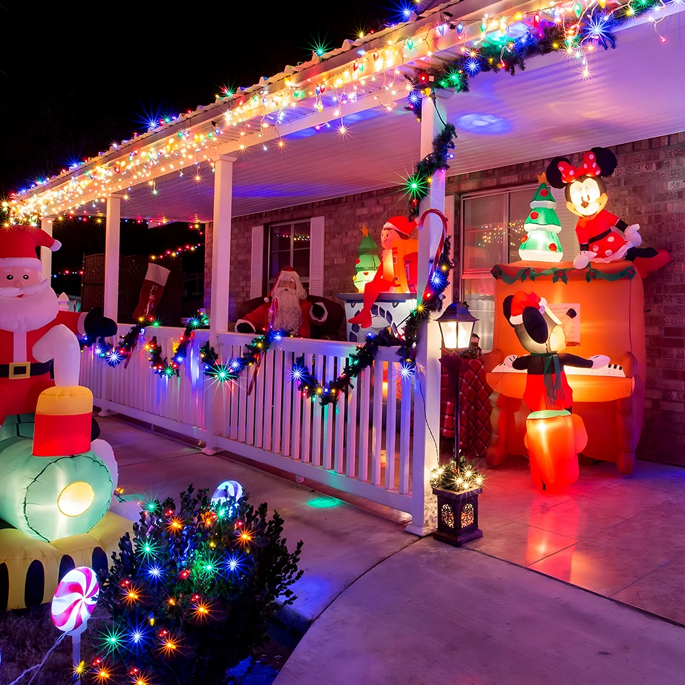 Solar String Lights Outdoor Extra Long 20/30LED Solar Christmas Light Waterproof Tree Twinkle Light for Garden Yard Patio Decor