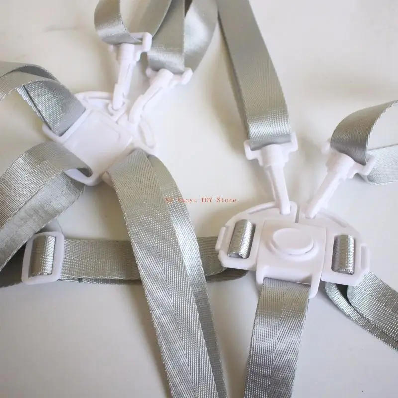 96GC Baby Universal 5 Point Harness Chair High Chair Safe Belt สำหรับรถเข็นเด็กรถเข็นเด็กรถเข็นเด็กสำหรับรถเข็นเด็กที่นั่ง