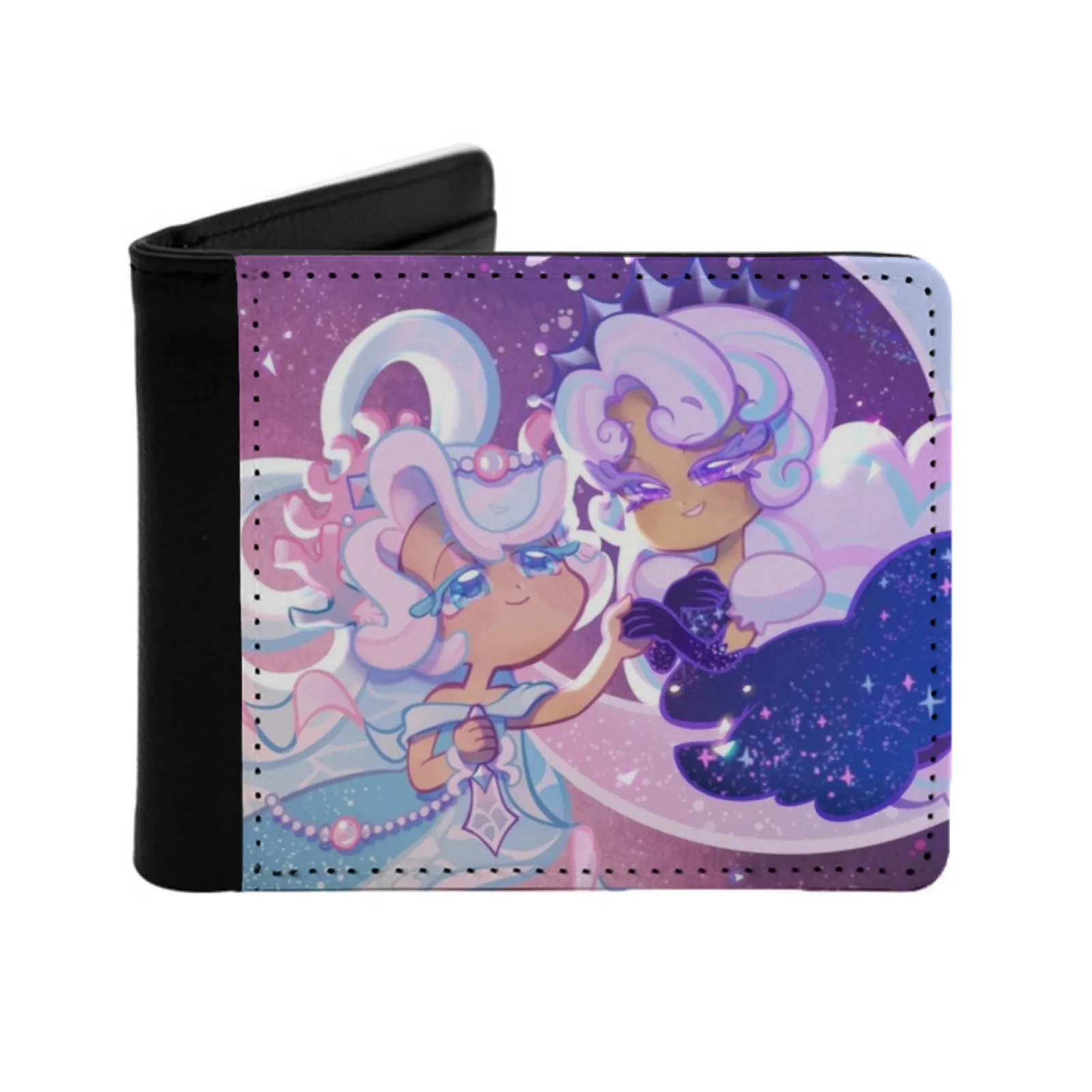 Cookie Run Ovenbreak 39 ; S 4Th Anniversary Short Men's Wallet Multifunction Purse Male Pu Leather Wallet Cookie Run Cookie Run