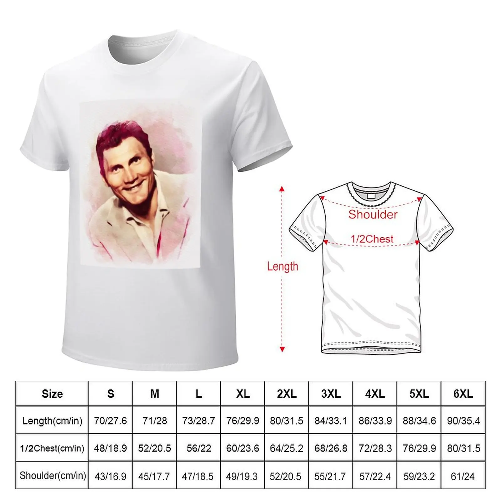 Jack Palance, Movie Star T-Shirt summer tops aesthetic clothes graphics t shirts for men pack