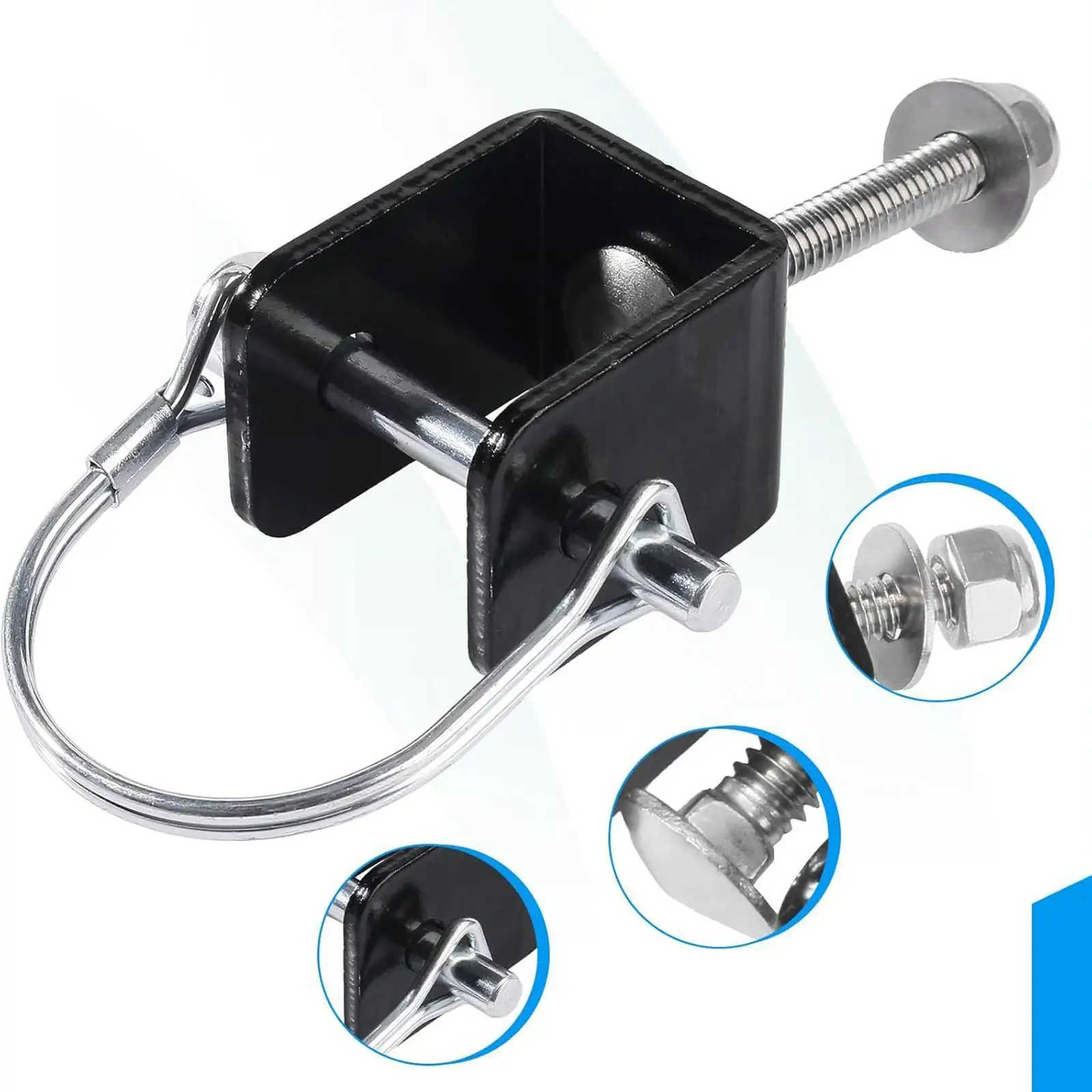 SP-402 Boat U Bracket Transom Bolt Boat Stern Bow Down U Bolt Replacement Accessories